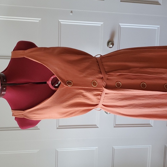 Marfinno coral dress - Picture 3 of 10